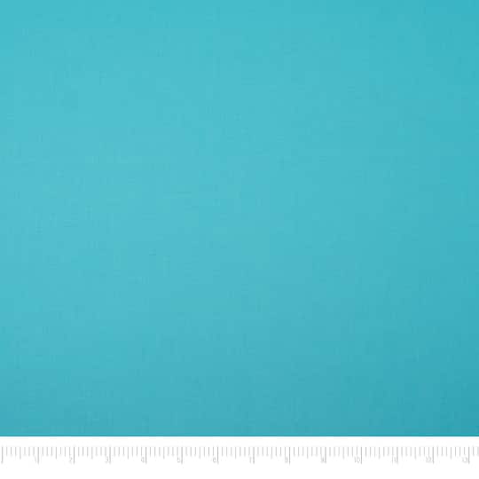 SINGER Solid Blue Cotton Fabric